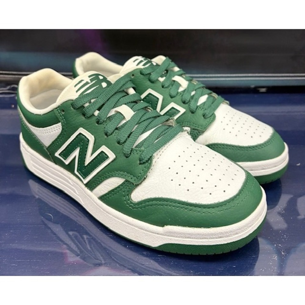 New Balance 480 Team Forest Green White BB480LGH Mens sneakers size 6 - Picture 2 of 8